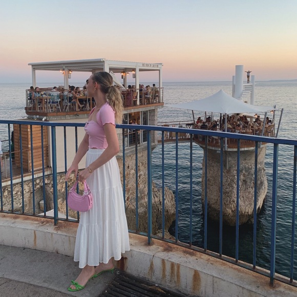 selling this cute pink bolero! (two piece) - Picture 2 of 4